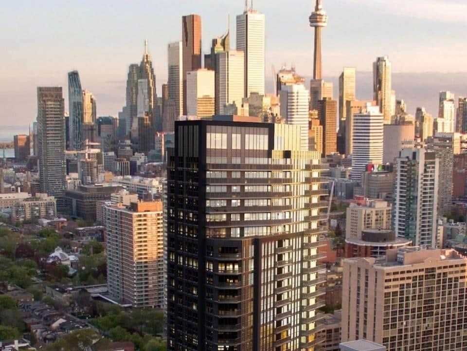 Corner condominium suite at 159 Wellesley Street East, Suite 2308 in Toronto