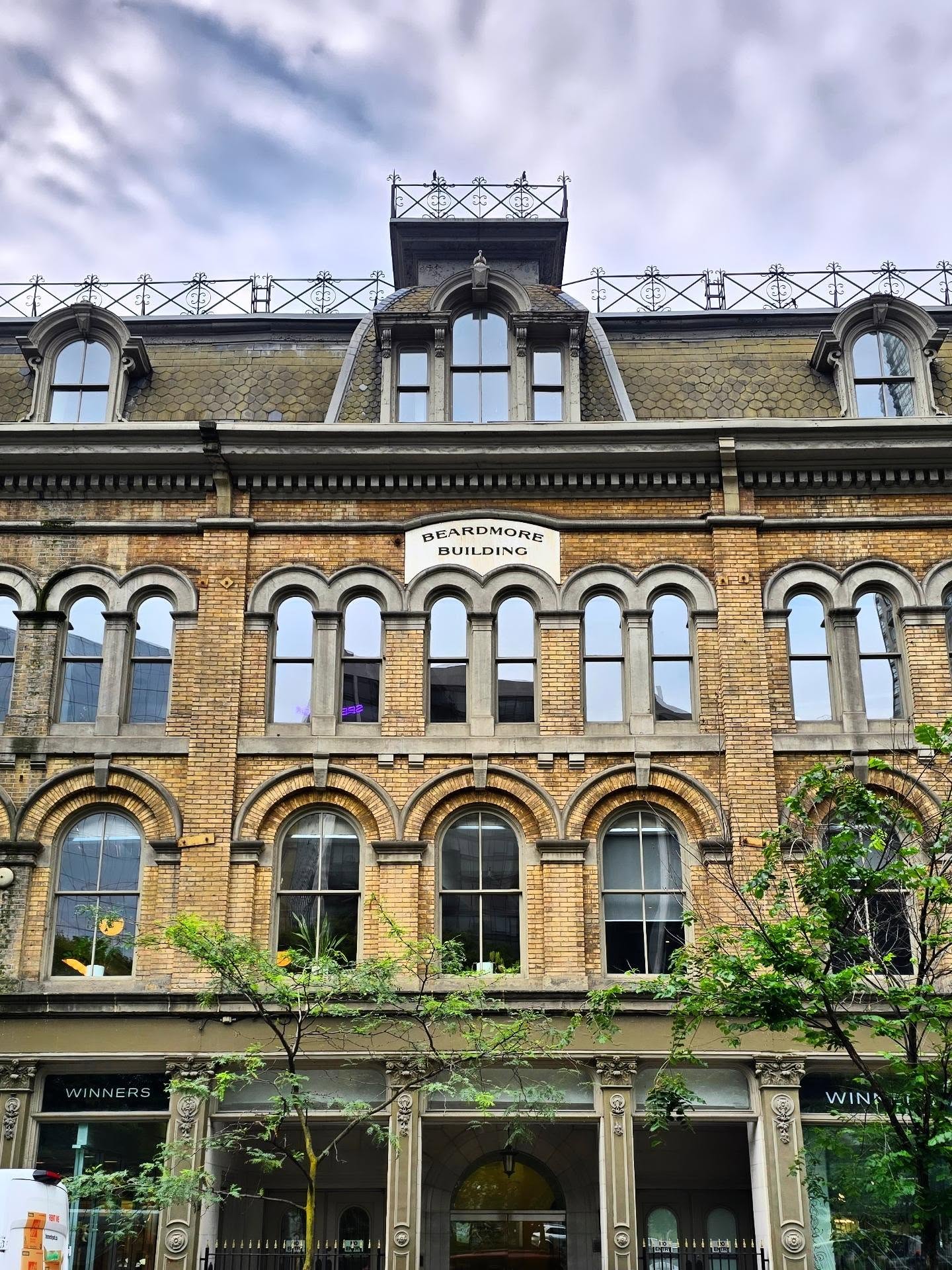 The historic Beardmore Building on Front Street East, Toronto
