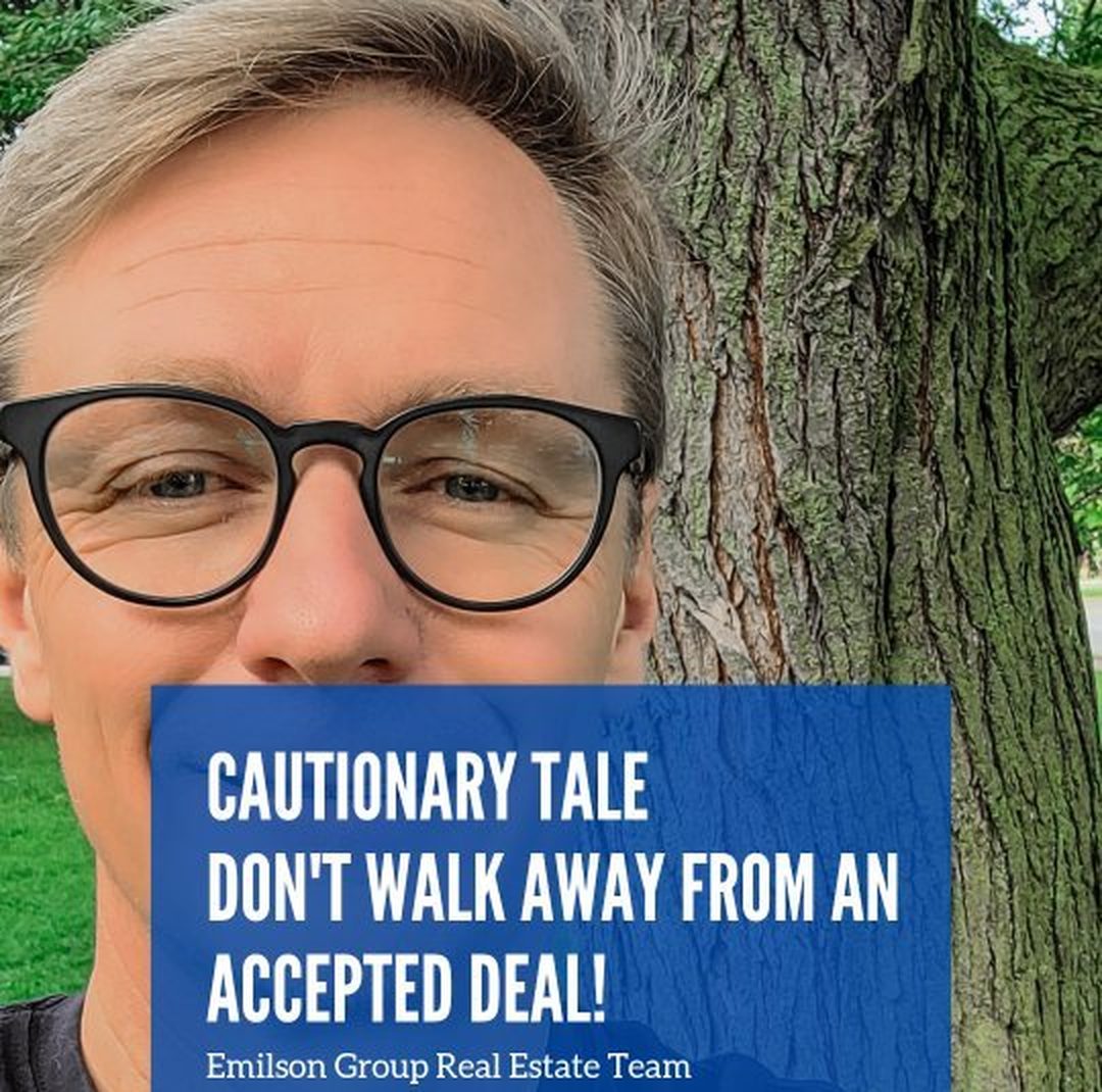 Still from Jim Emilson's video: Can You Walk Away After Your Offer Is Accepted?