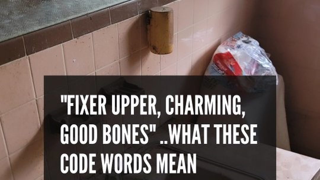Still from Jim Emilson's video: Fixer-Upper, Charming, Good Bones: What MLS Words Really Mean