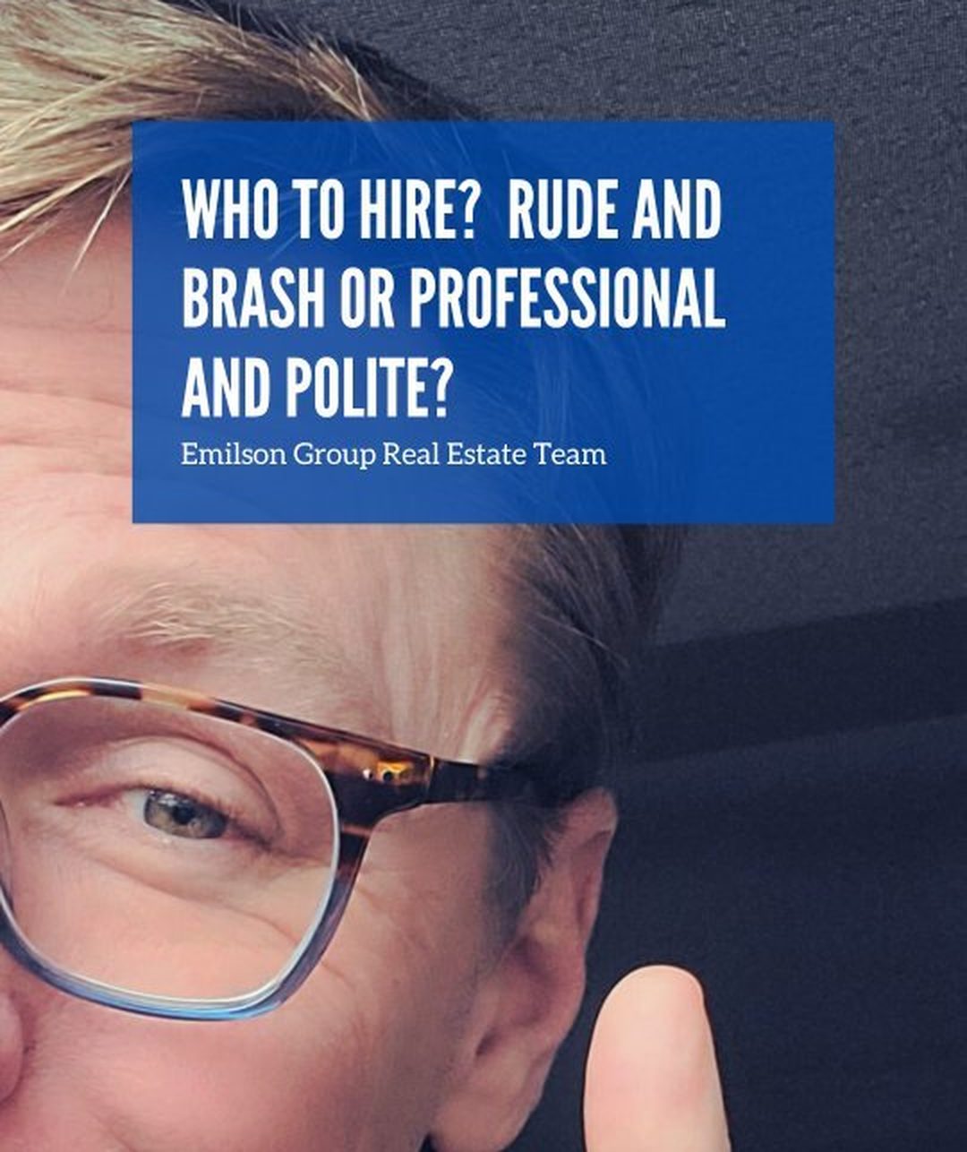 Still from Jim Emilson's video: Hire Rude and Brash, or Professional and Polite?