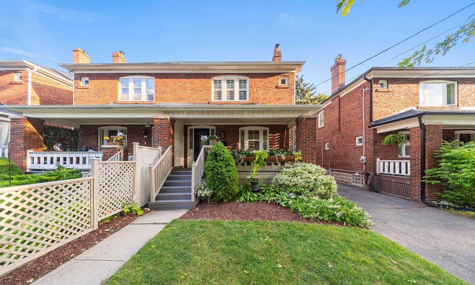 Semi-detached home on Melrose Avenue in Lawrence Park North, Toronto
