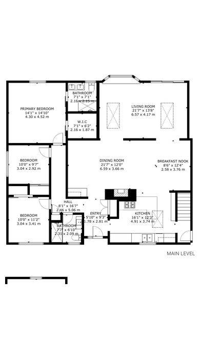 The 52 Morna Avenue floor plan open on a phone