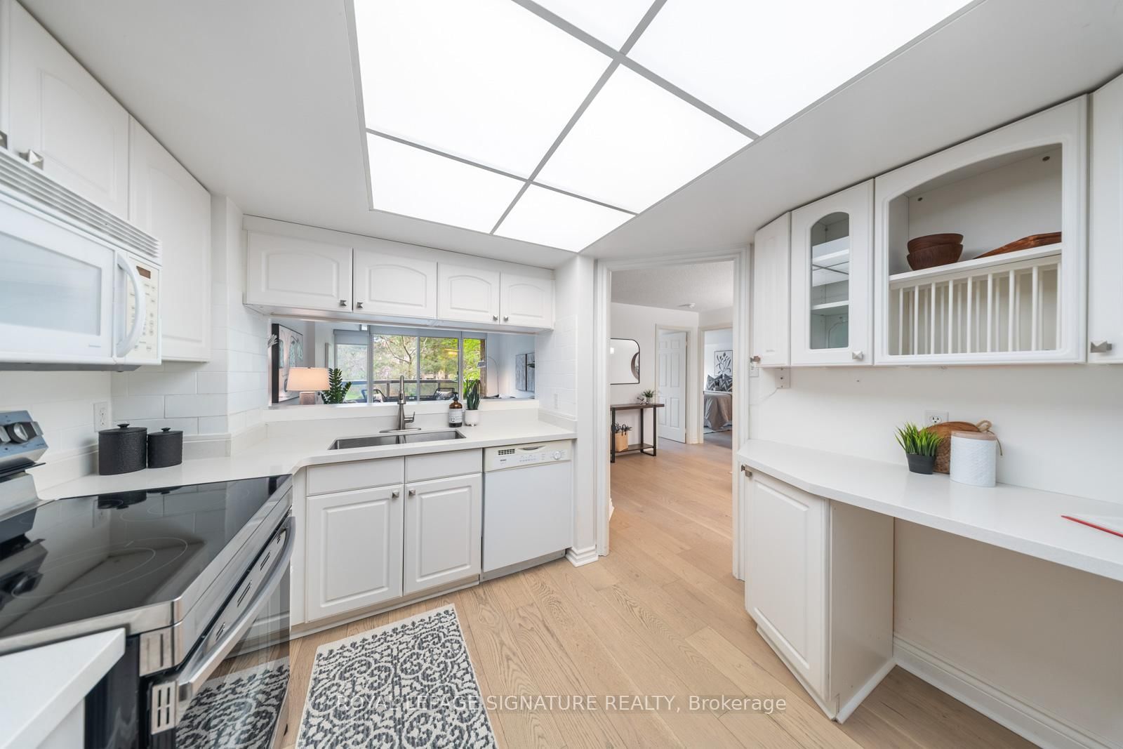 Updated kitchen with stainless appliances